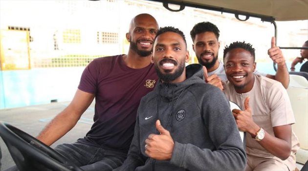 لاعبو الهلال والنصر