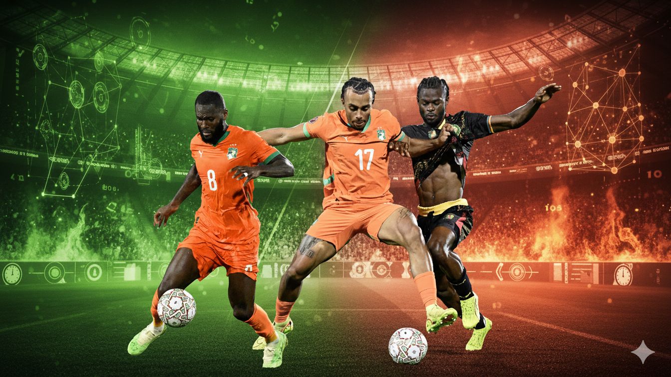 Ivory Coast Cameroon (Goal Only)