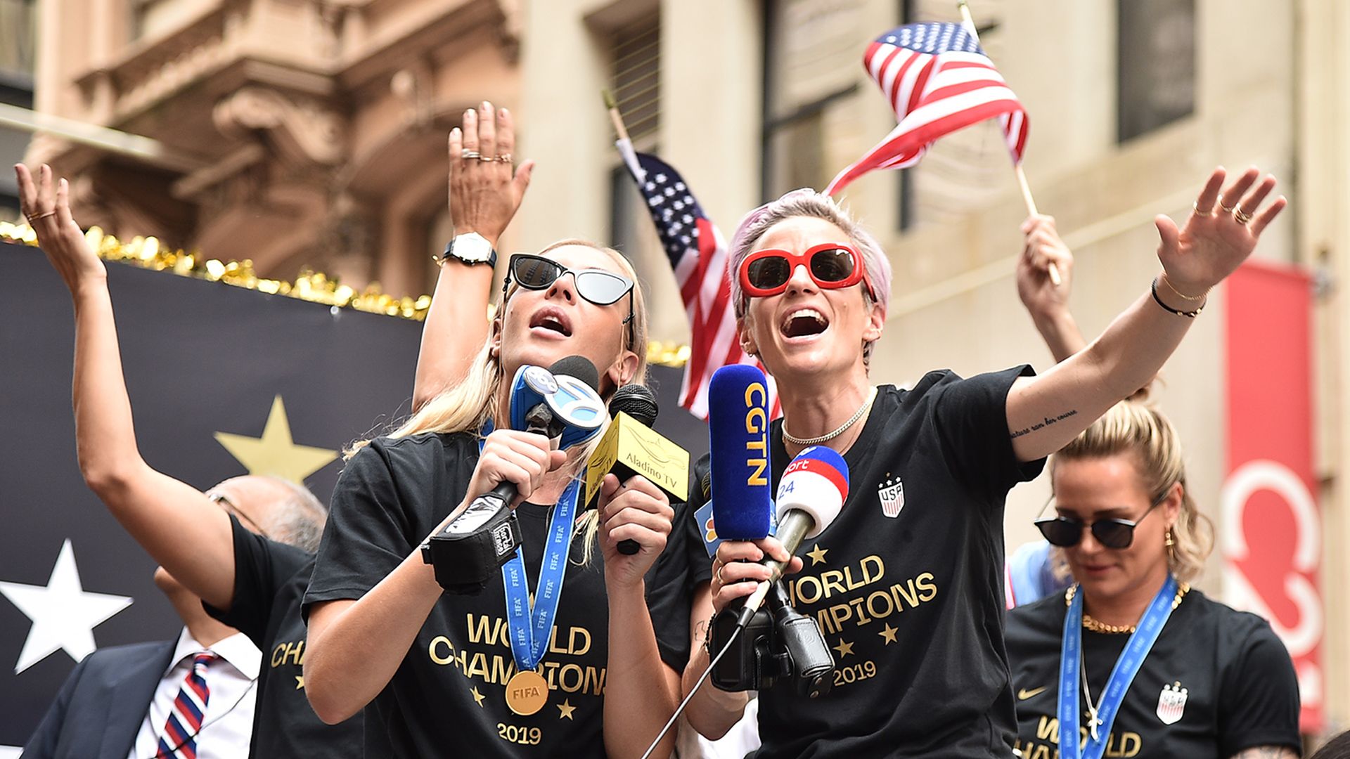 USWNT victory parade 2019