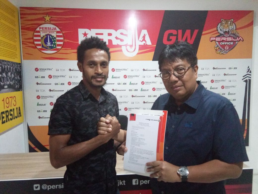 Marco Kabiay dan Gede Widiade - Persija Jakarta