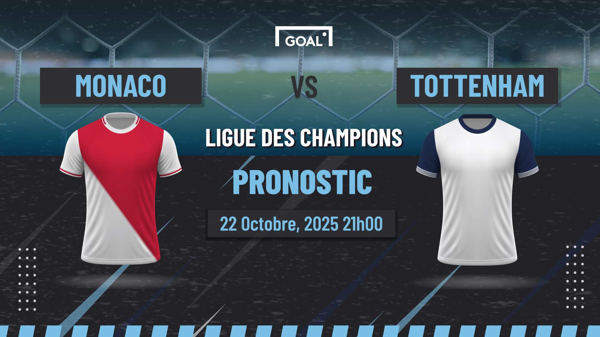 Pronostic Monaco vs Tottenham