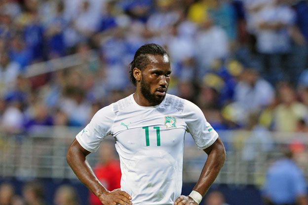 Ivory Coast striker Didier Drogba