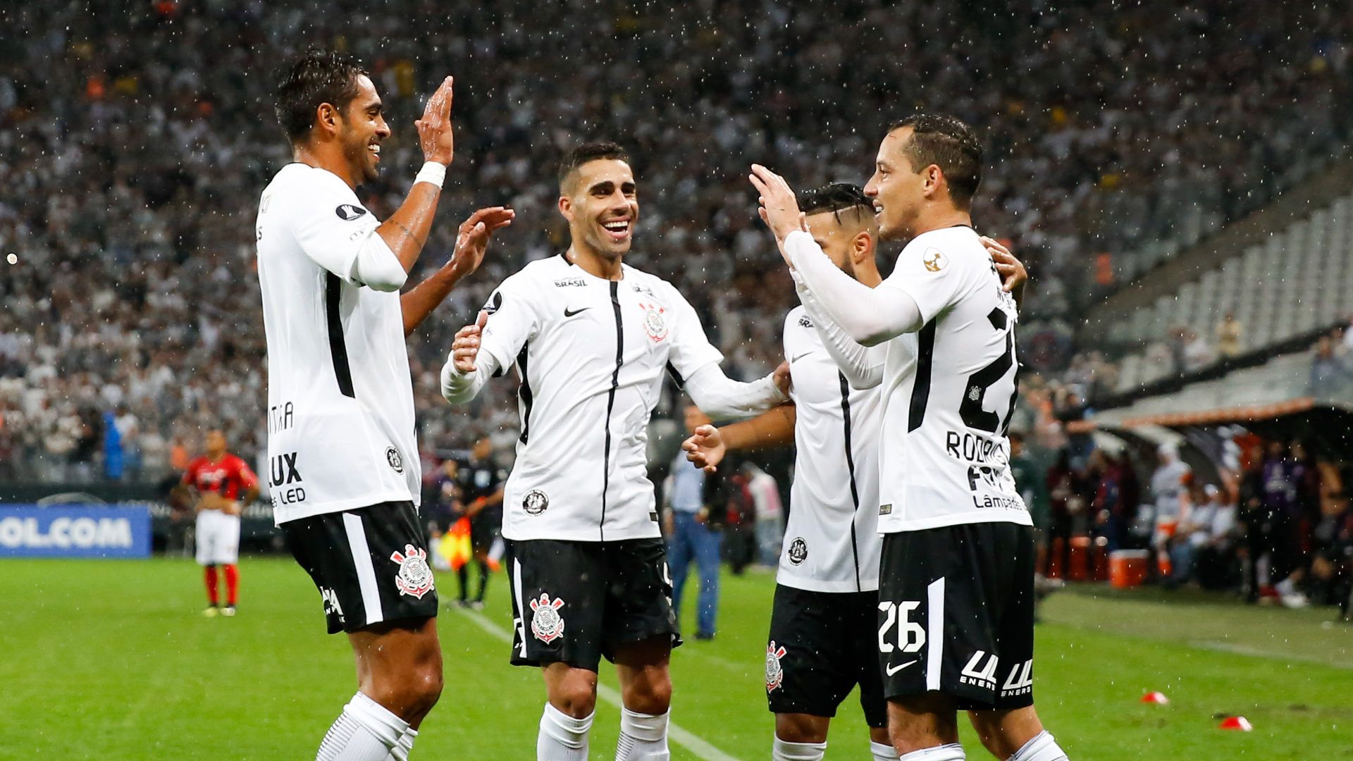 Rodriguinho Gabriel Corinthians Deportivo Lara 14032018 Copa Libertadores