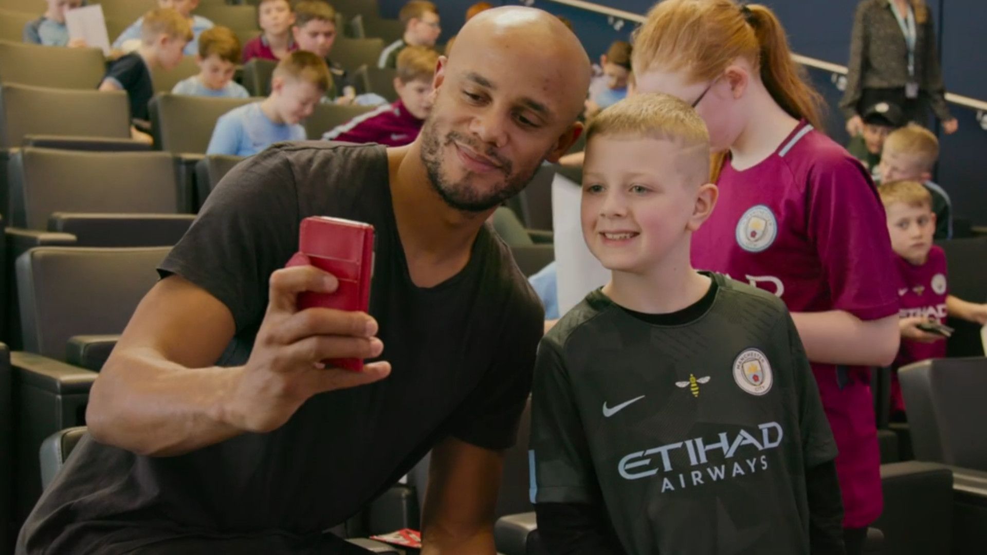 Vincent Kompany Amazon All Or Nothing Manchester City