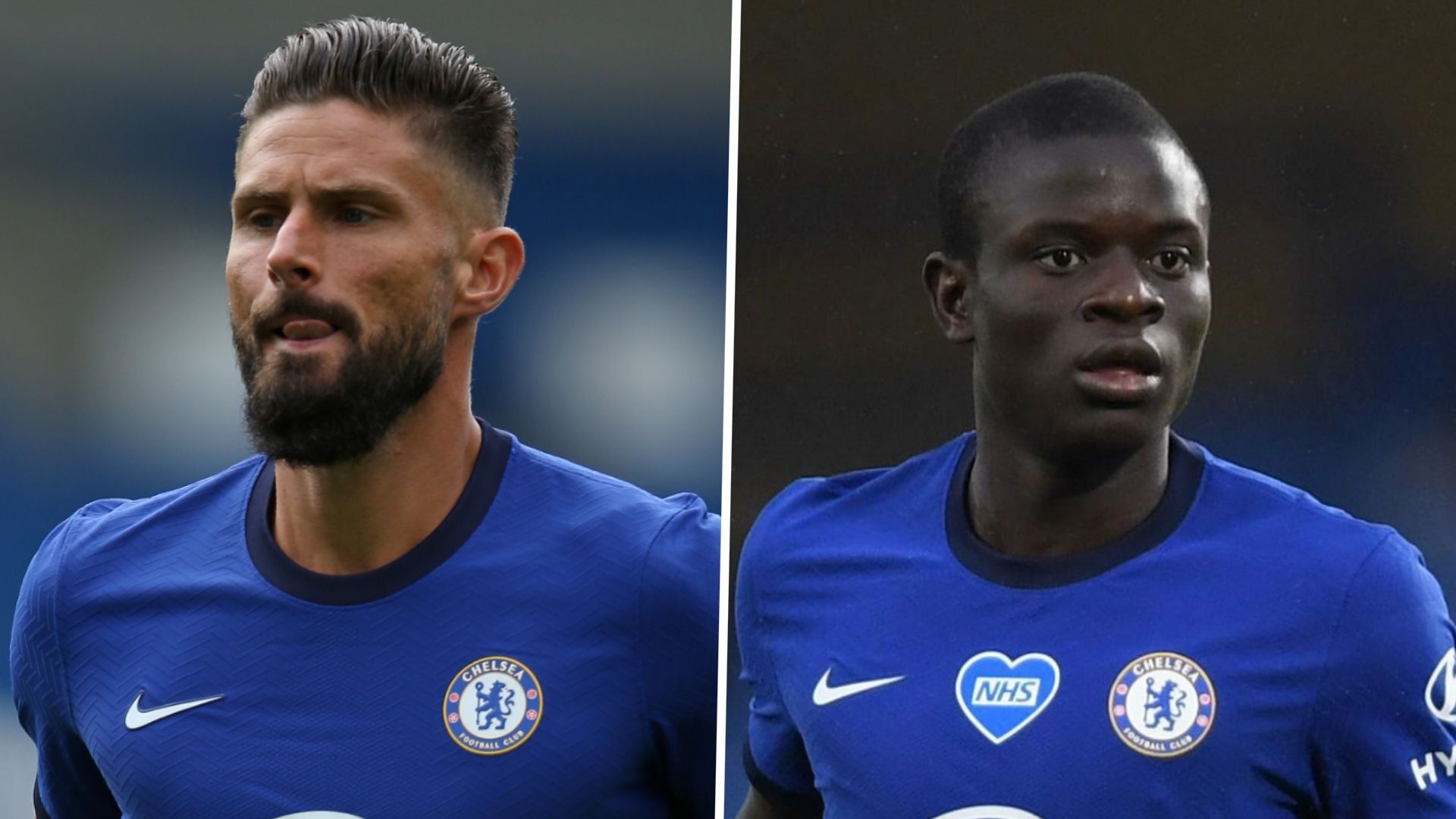 Olivier Giroud, N'Golo Kante, Chelsea