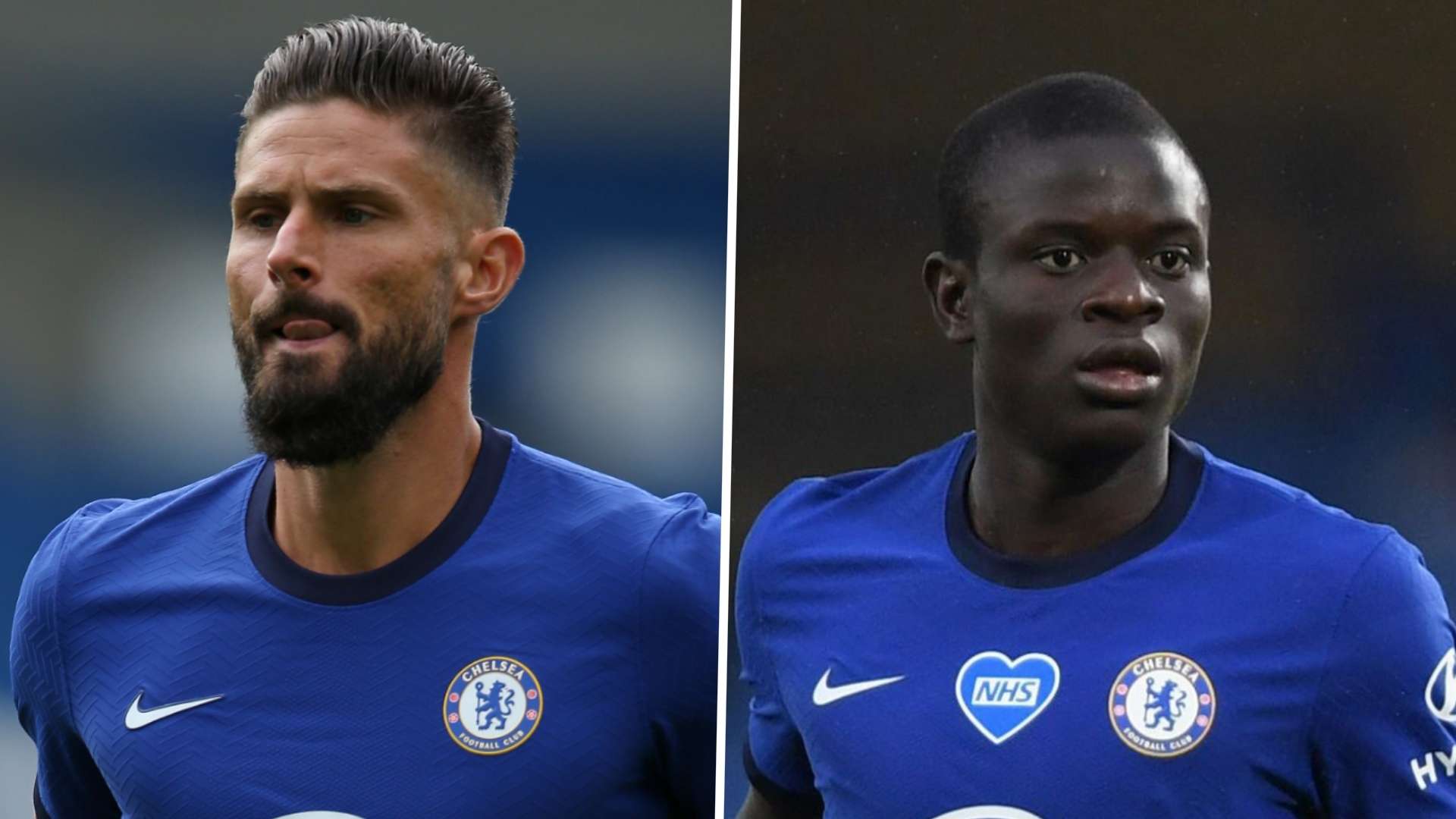 Olivier Giroud, N'Golo Kante, Chelsea