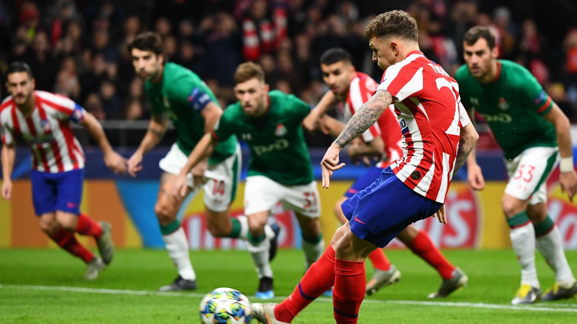 Trippier Atletico Madrid Lokomotiv Champions League