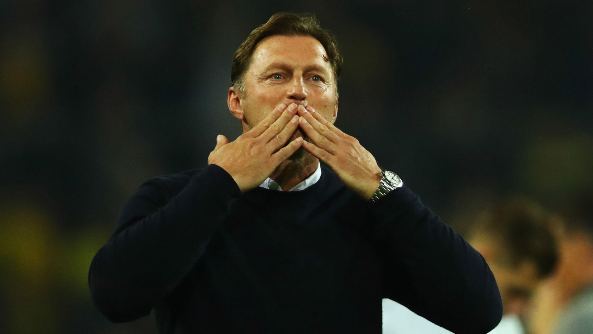 Ralph Hasenhuttl RB Leipzig 14102017