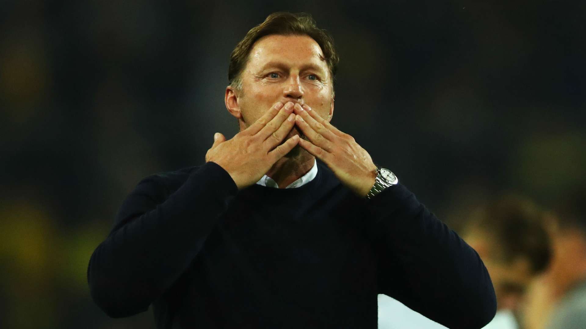 Ralph Hasenhuttl RB Leipzig 14102017