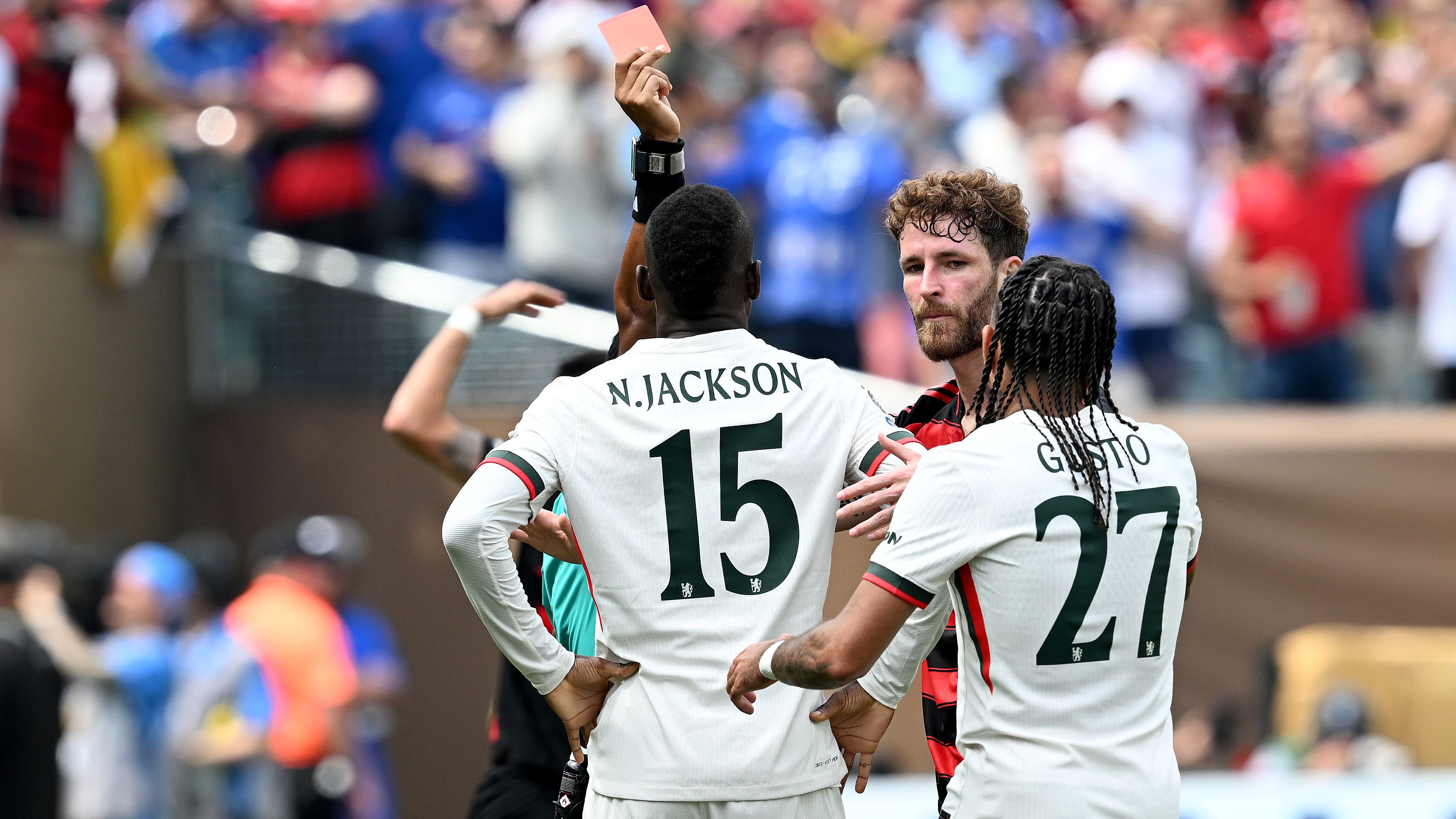 Nicolas Jackson's ban is extended! Chelsea striker ruled out for two Club World Cup games as FIFA increase punishment for red card in Flamengo loss | Goal.com UK