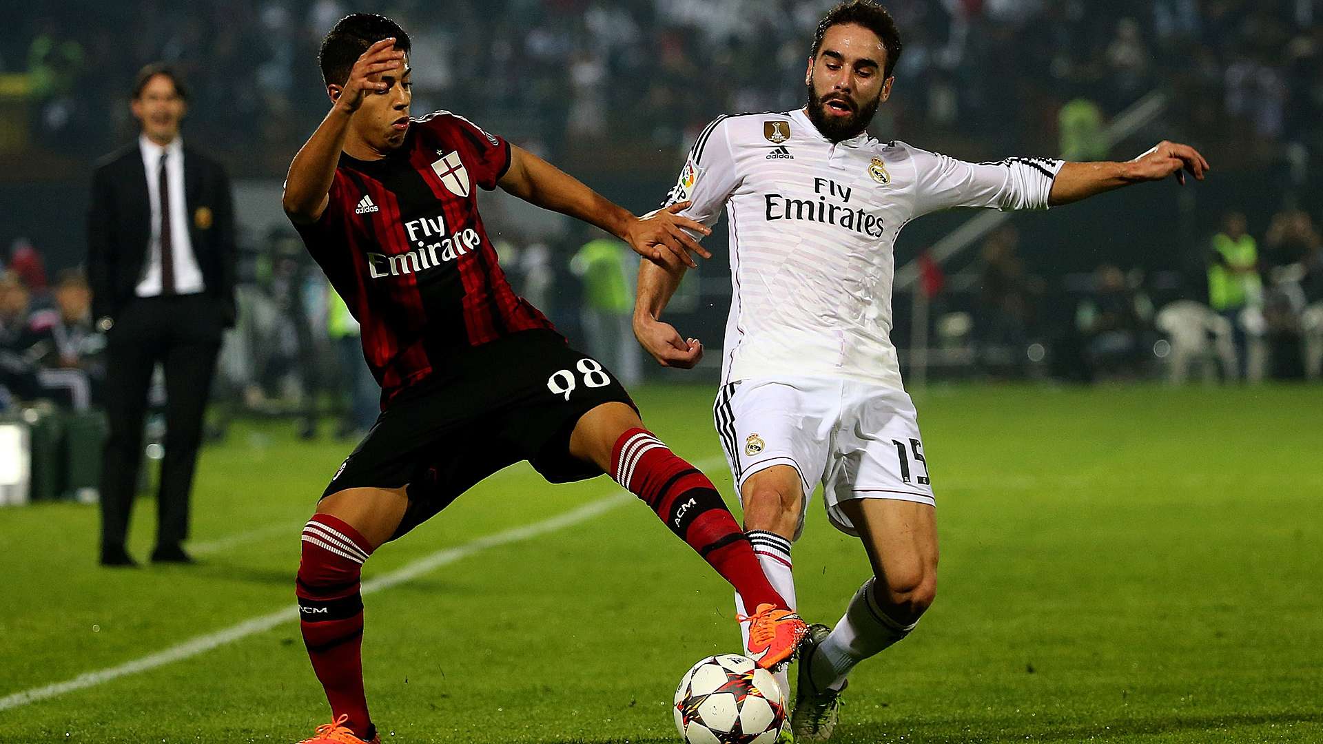 Hachim Mastour Daniel Carvajal AC Milan Real Madrid