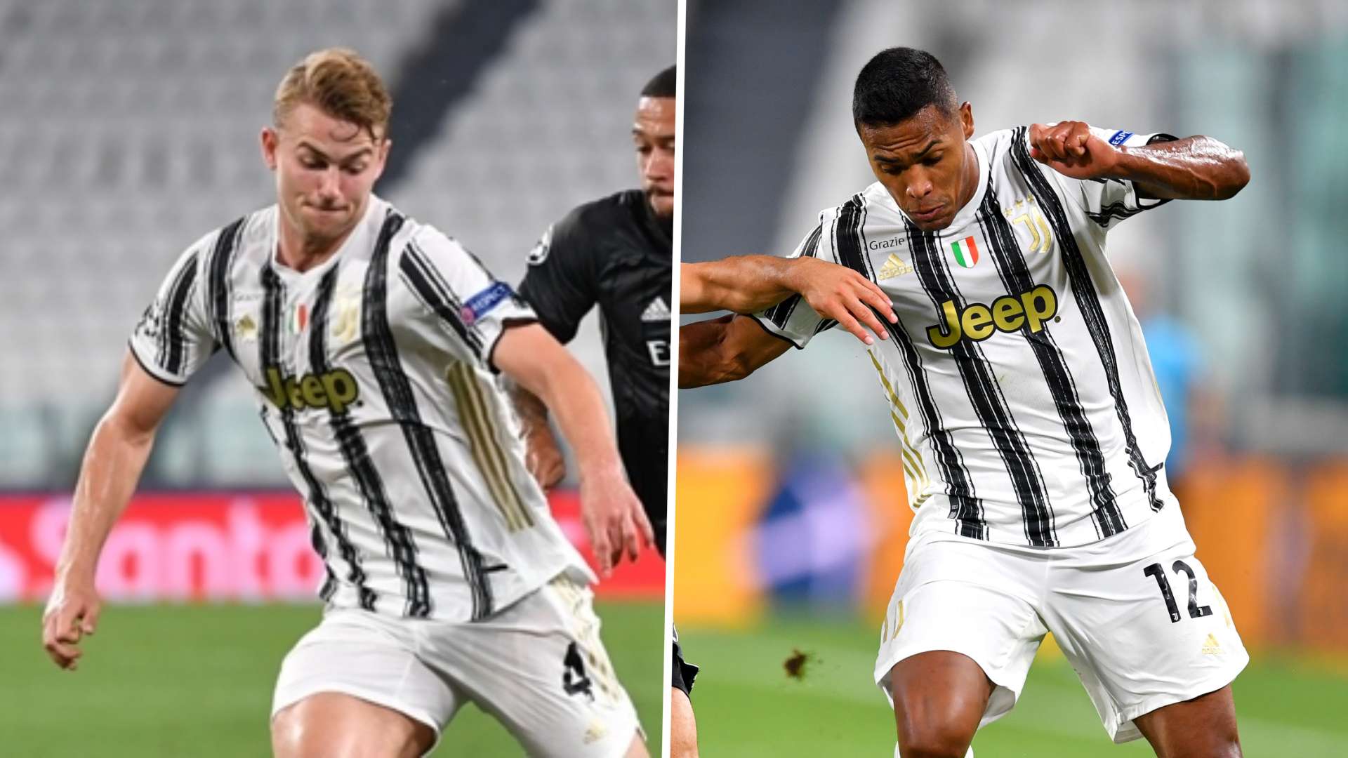 De Ligt Alex Sandro Juventus
