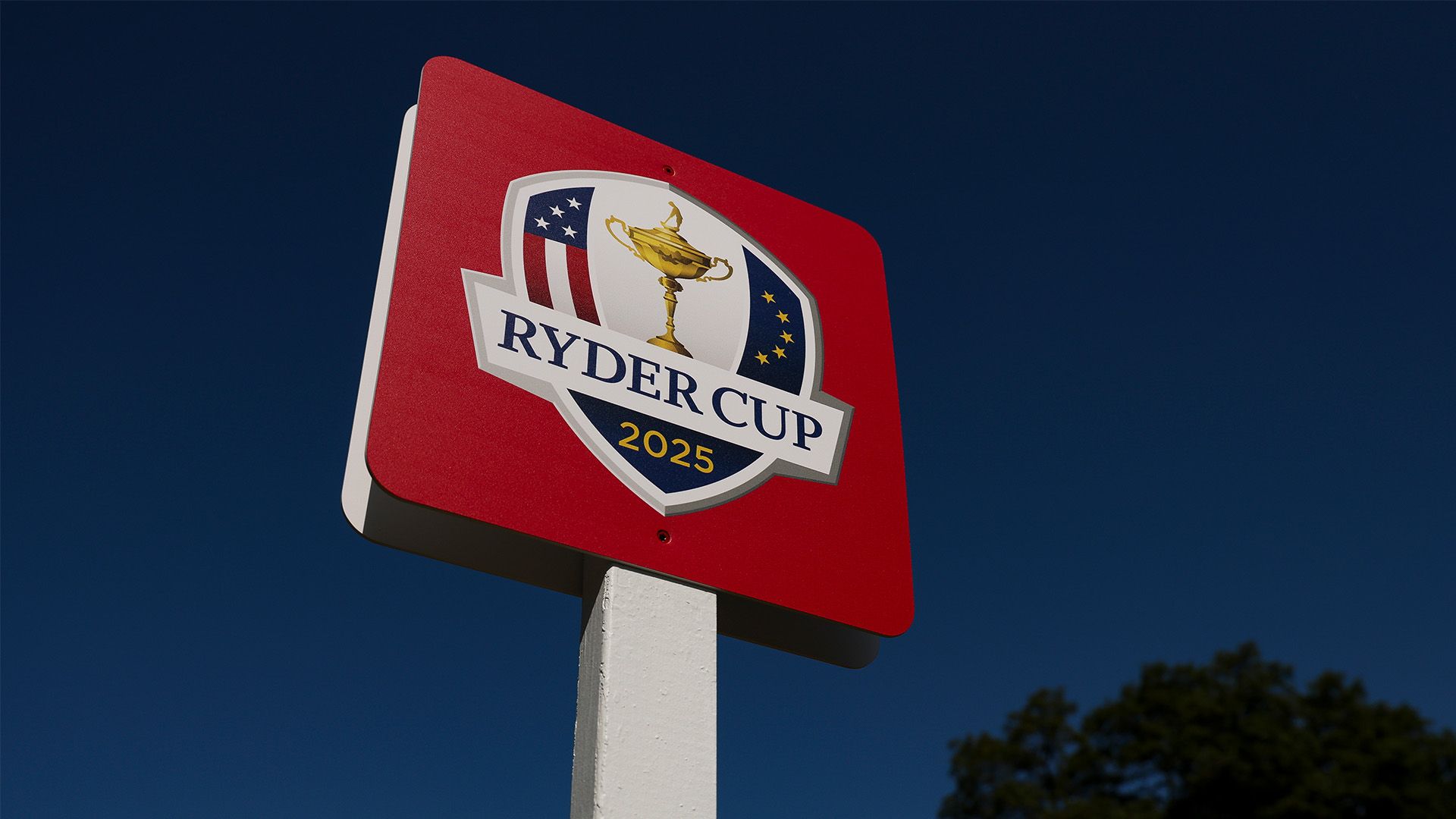 Ryder Cup 2025 sign 