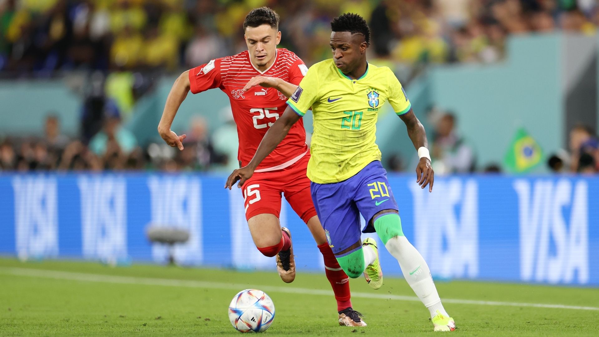 Vinicius Brasil Suiza Mundial Qatar