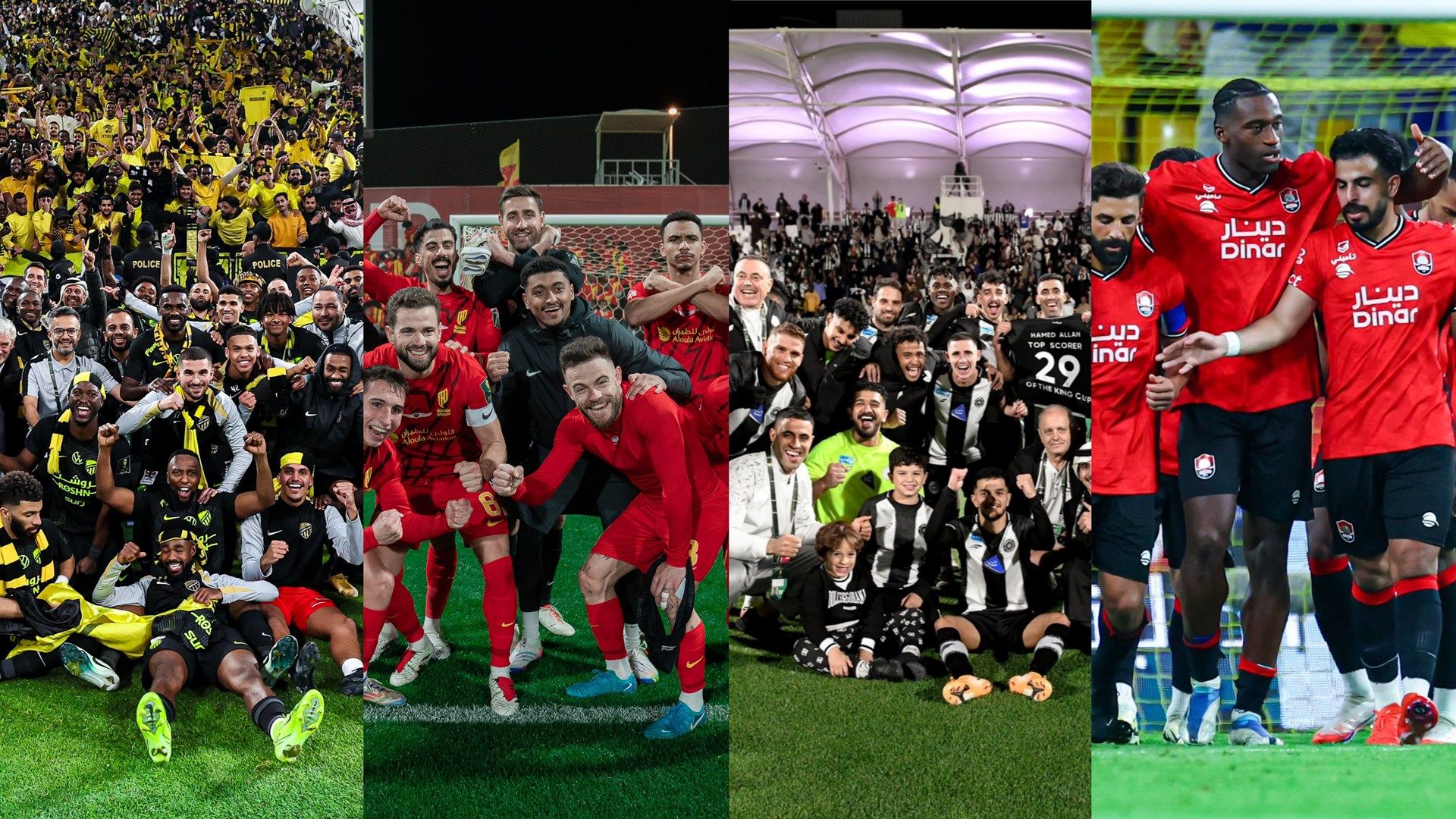 Al Ittihad - Al Qadsiah - Al Shabab - Al Raed