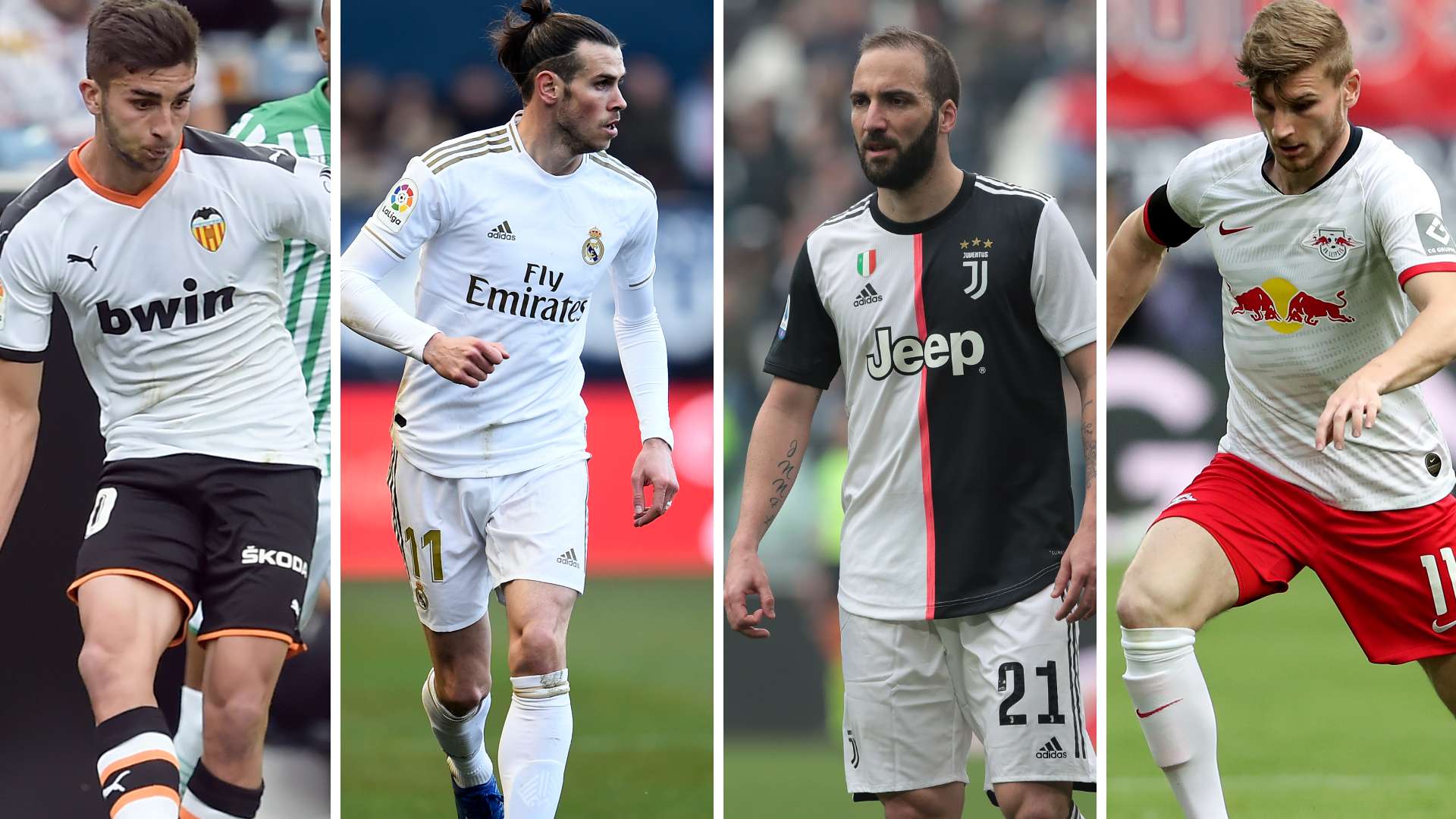 Ferran, Bale, Higuaín, Werner