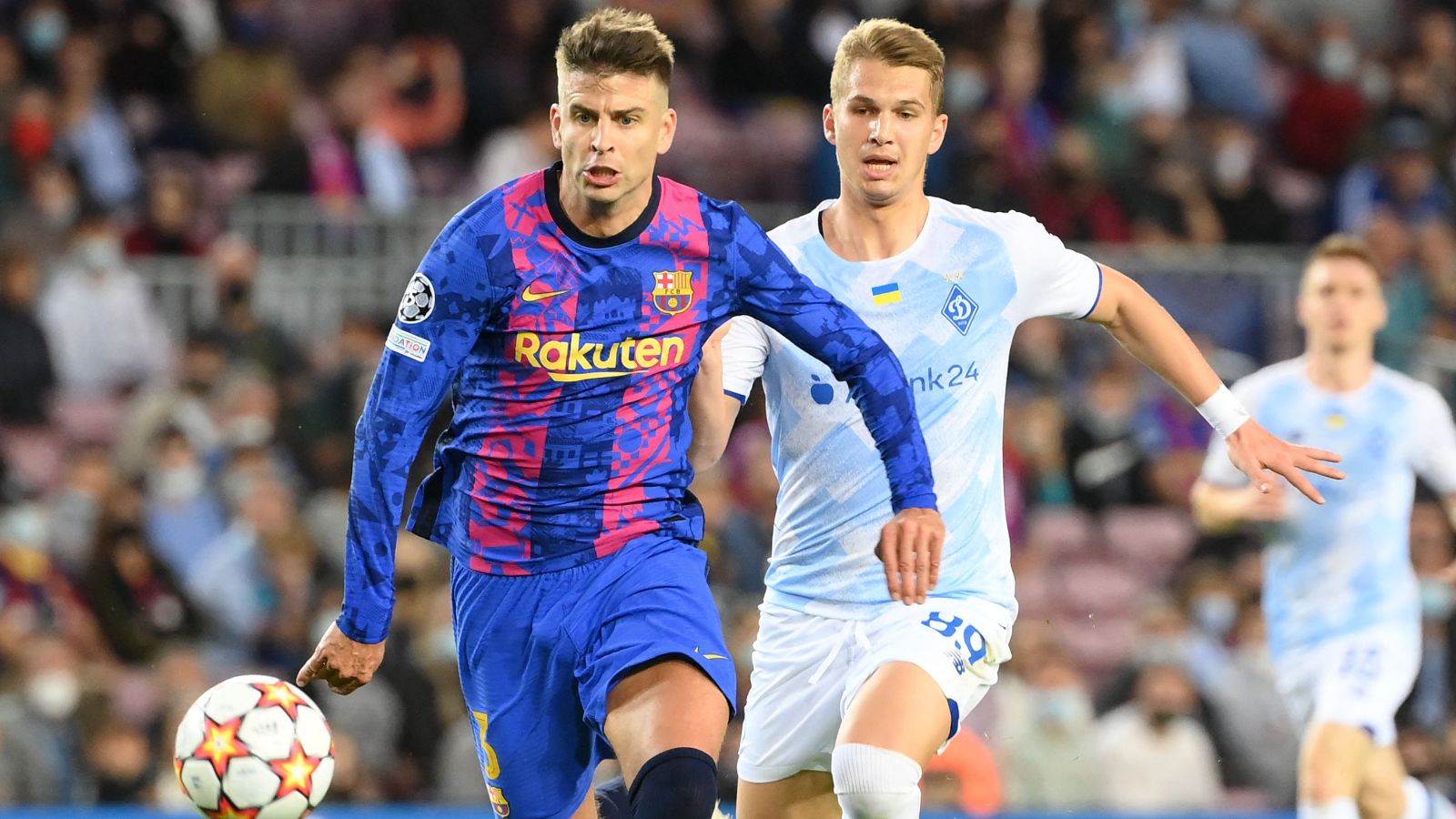 Gerard Piqué Barcelona Dinamo Kiev Champions League