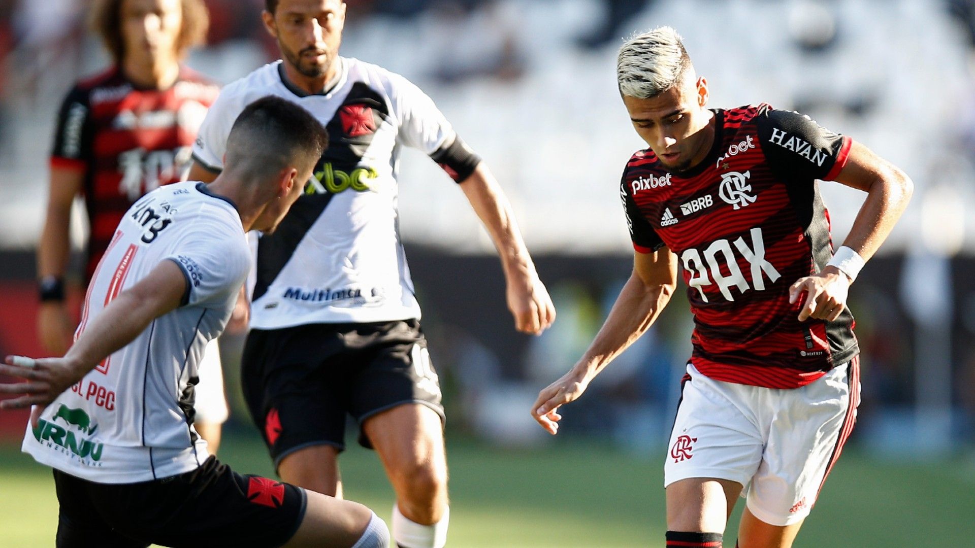 Andreas Pereira Flamengo Vasco Campeonato Carioca 06 03 2022