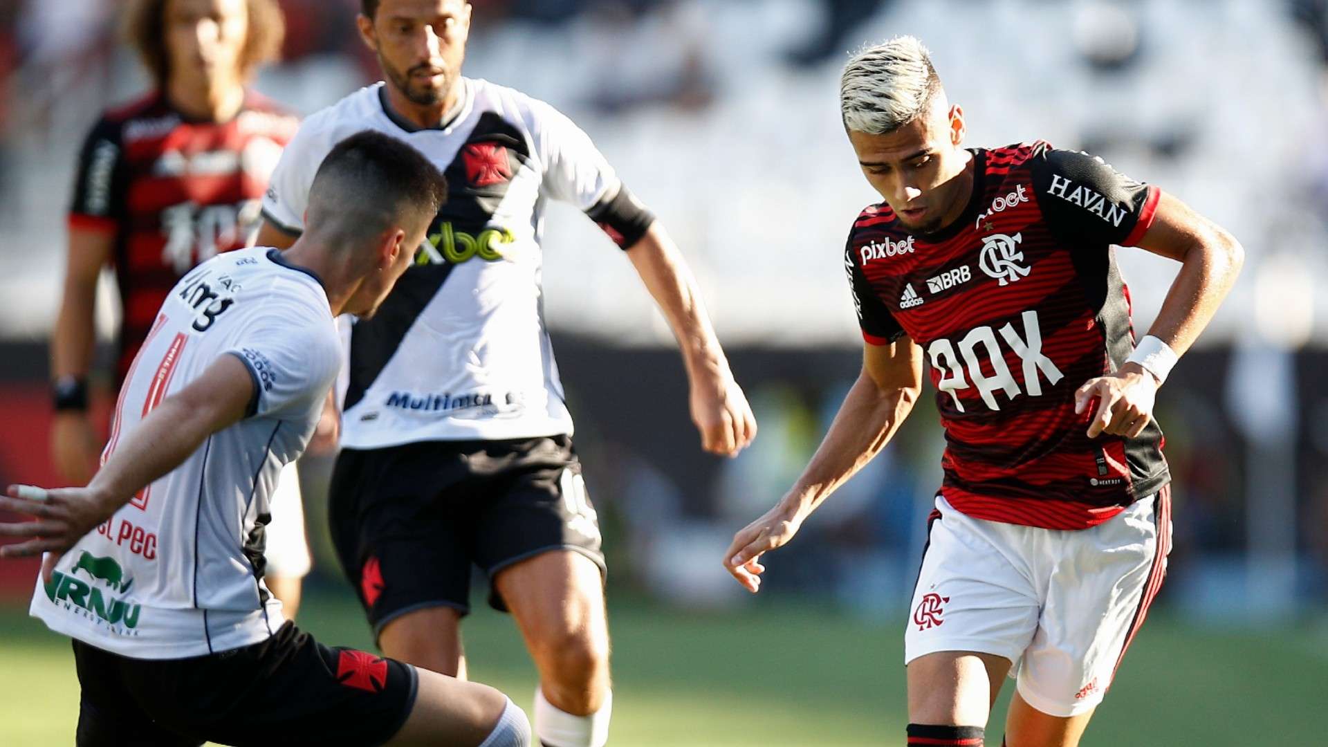 Andreas Pereira Flamengo Vasco Campeonato Carioca 06 03 2022