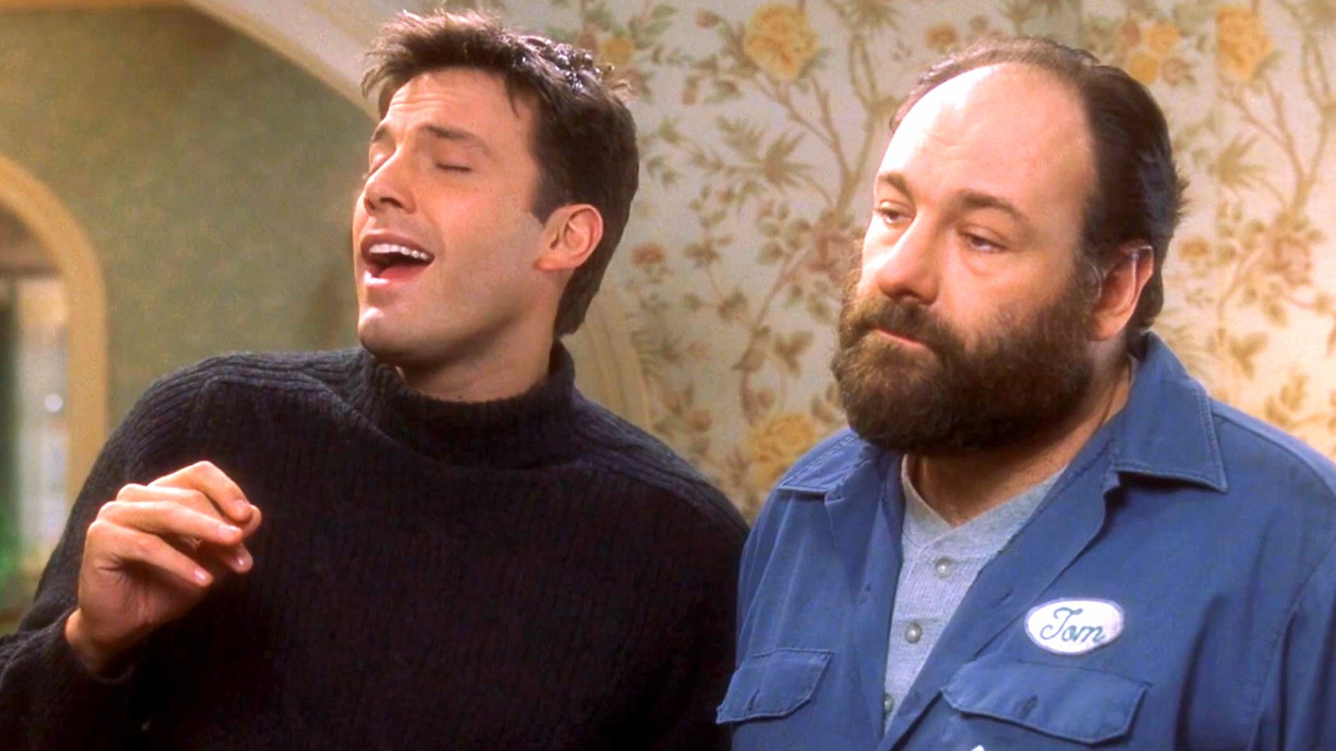 Ben Affleck and the James Gandolfini in Surviving Christmas (2004).