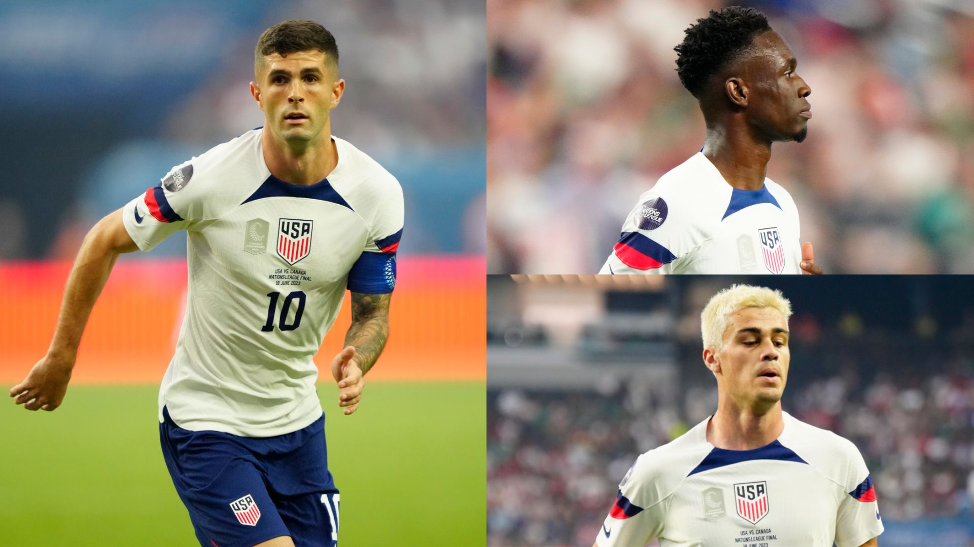 Pulisic Balogun USMNT