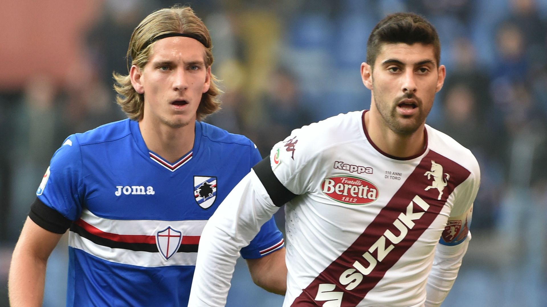 Dennis Praet Marco Benassi Sampdoria Torino Serie A 04122016