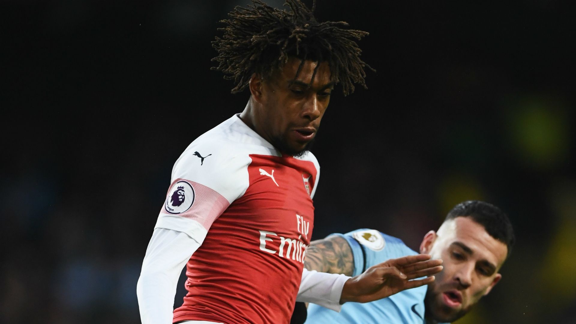 Alex  Iwobi - Manchester City vs. Arsenal