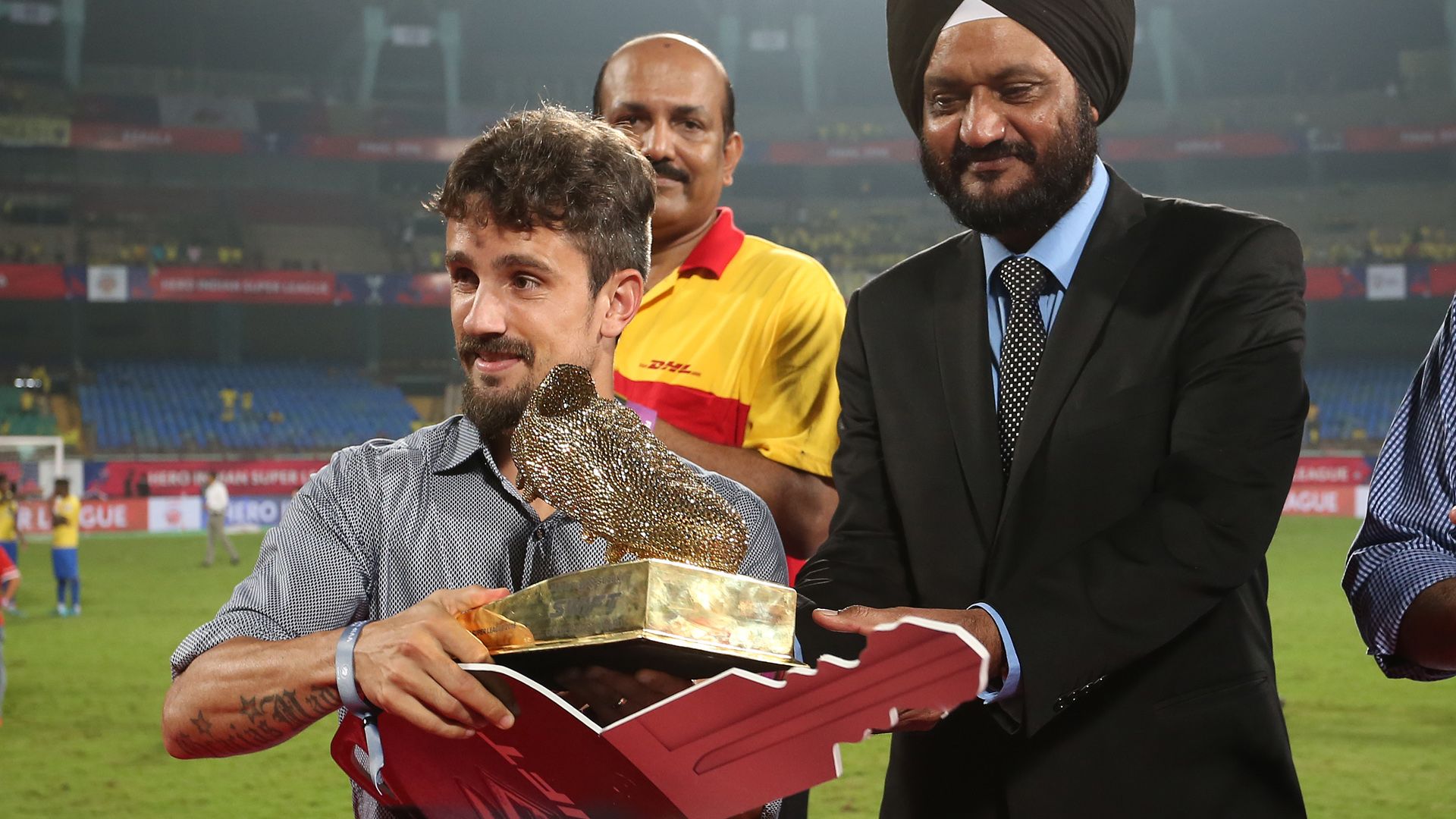 Marcelinho ISL season 3 2016 Golden Boot Award