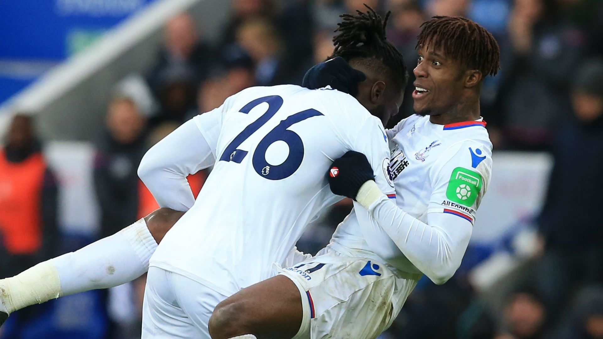 Bakary Sako, Wilfried Zaha - Leicester City Crystal Palace
