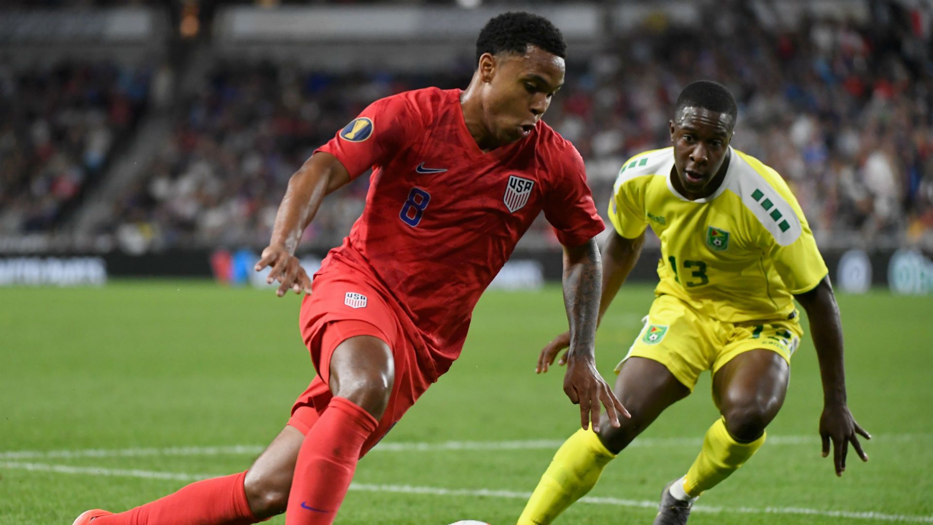 Weston McKennie USA USMNT Gold Cup 2019