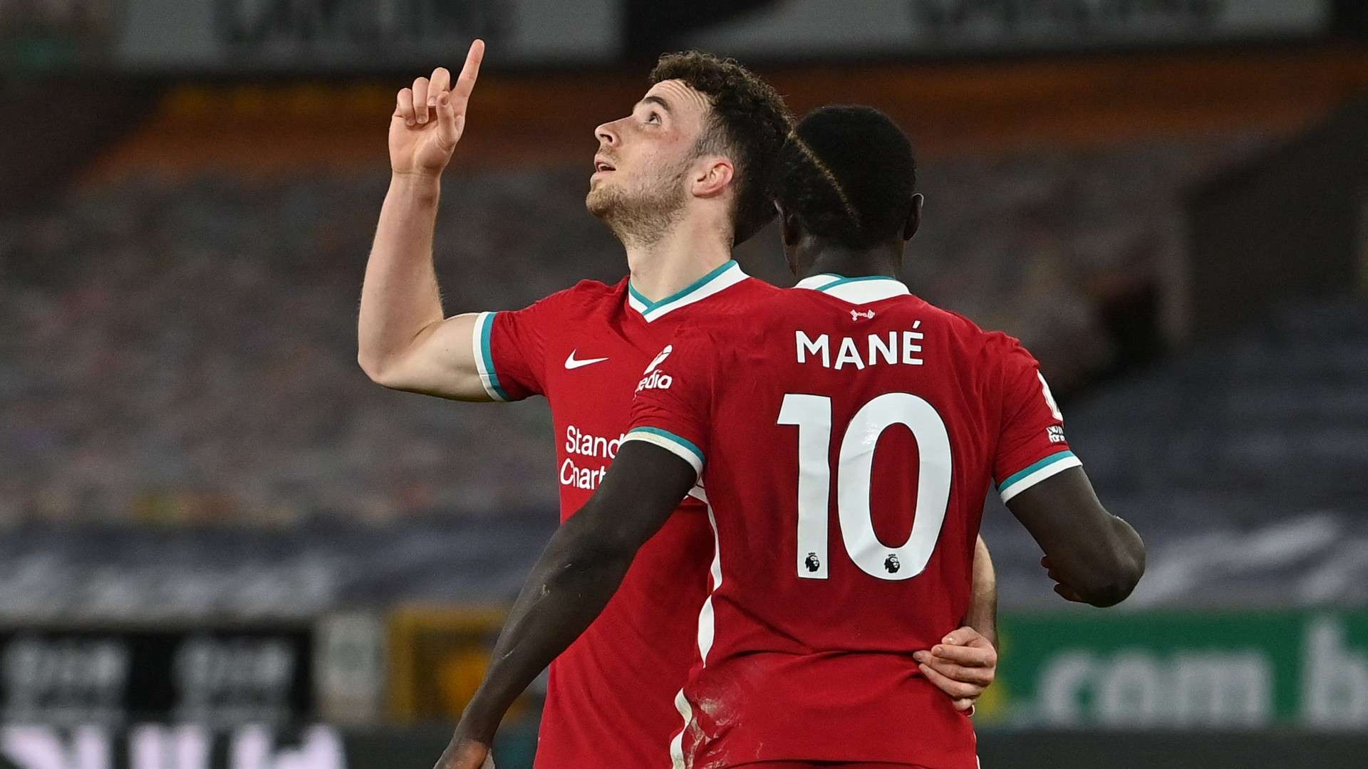 Diogo Jota Sadio Mane Liverpool