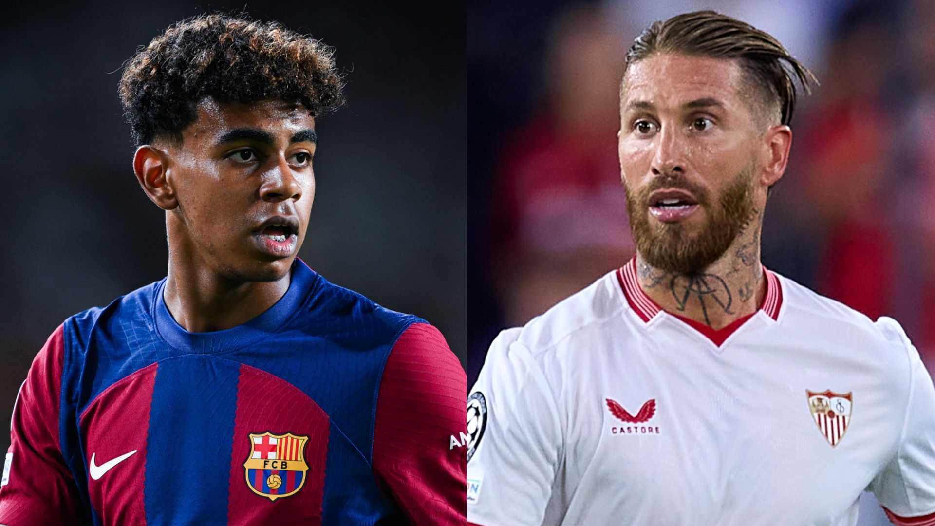 GFX Info Lamine Yamal Sergio Ramos 2023-24