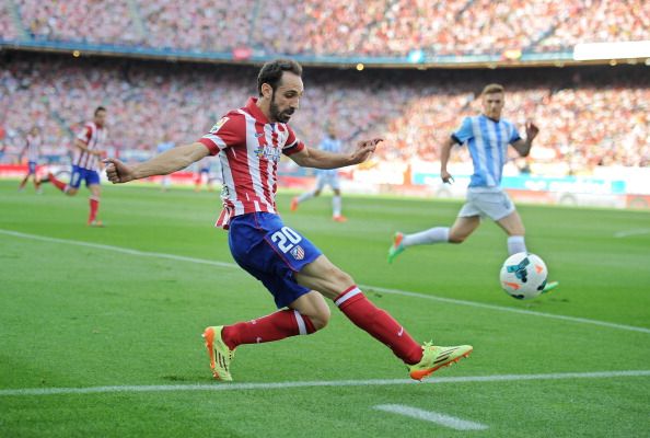 JUANFRAN ATLETICO MADRID MALAGA LA LIGA 05112014