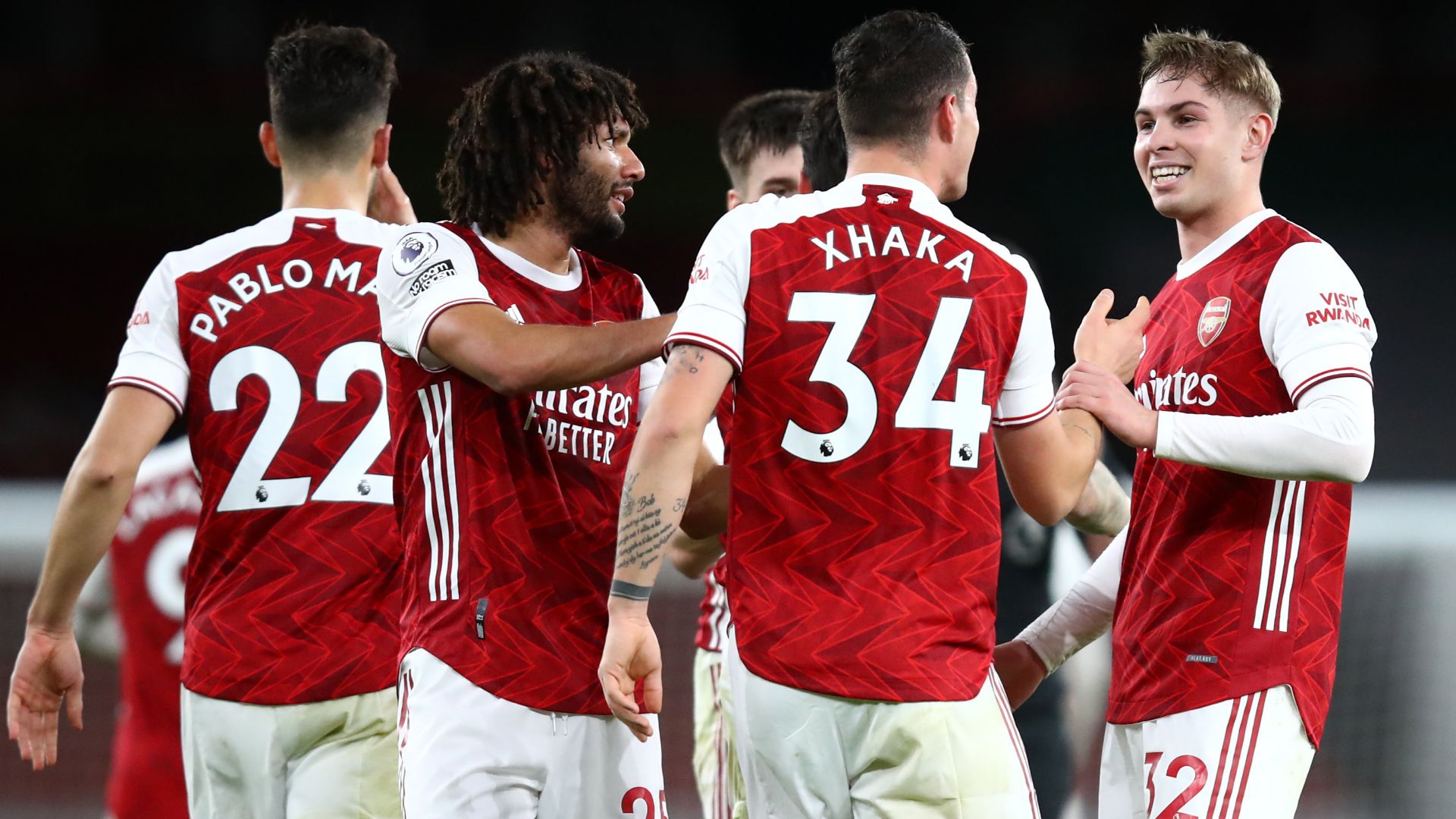 Emile Smith Rowe Arsenal 2020-21