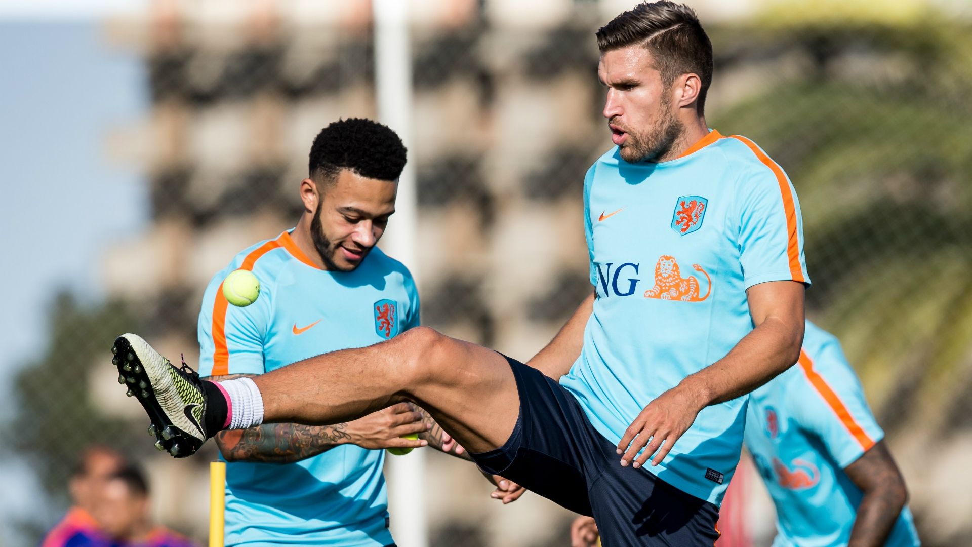 Depay Strootman Netherlands Oranje