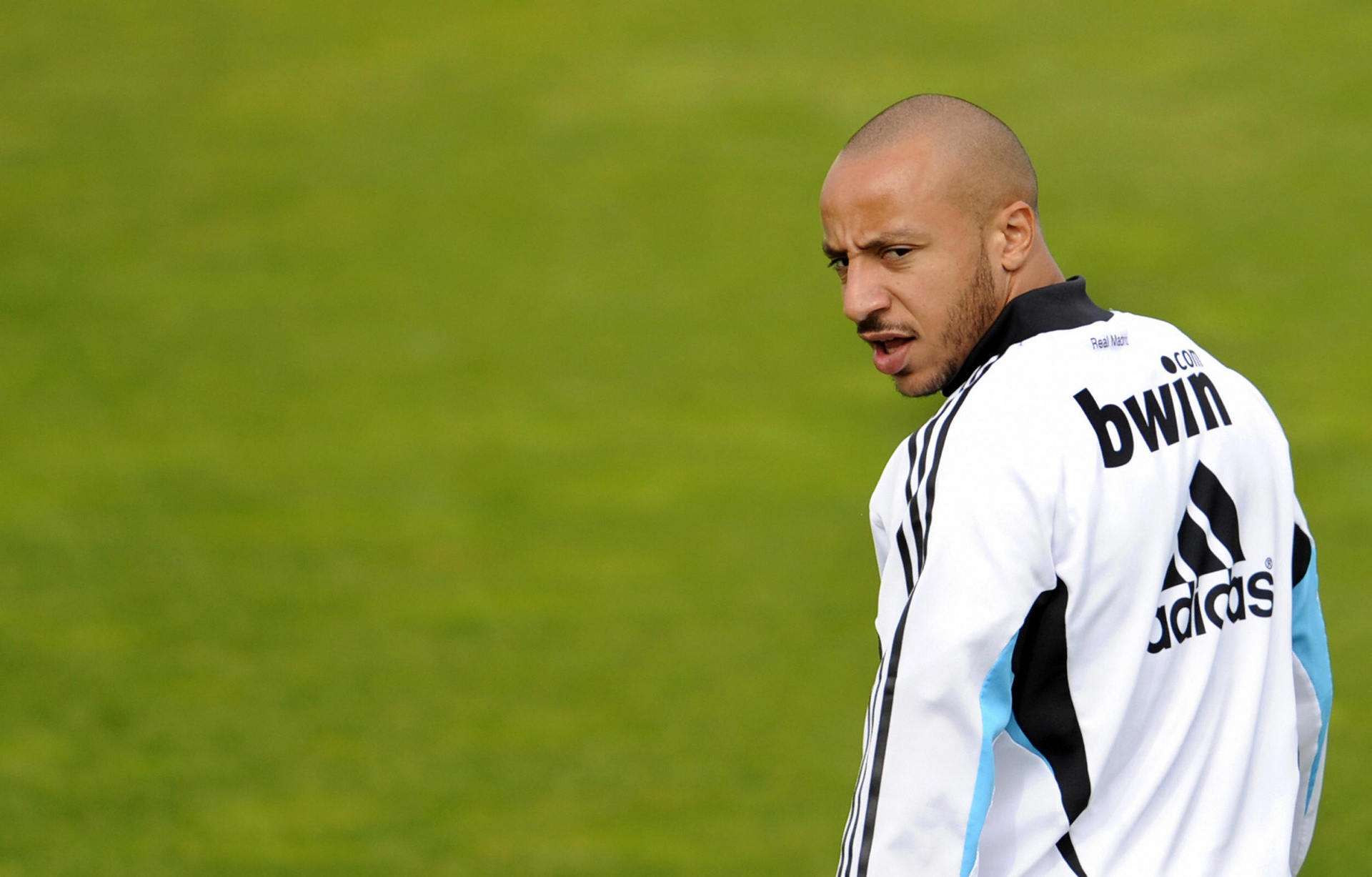 Julien Faubert during training in Madrid 05.02.2009