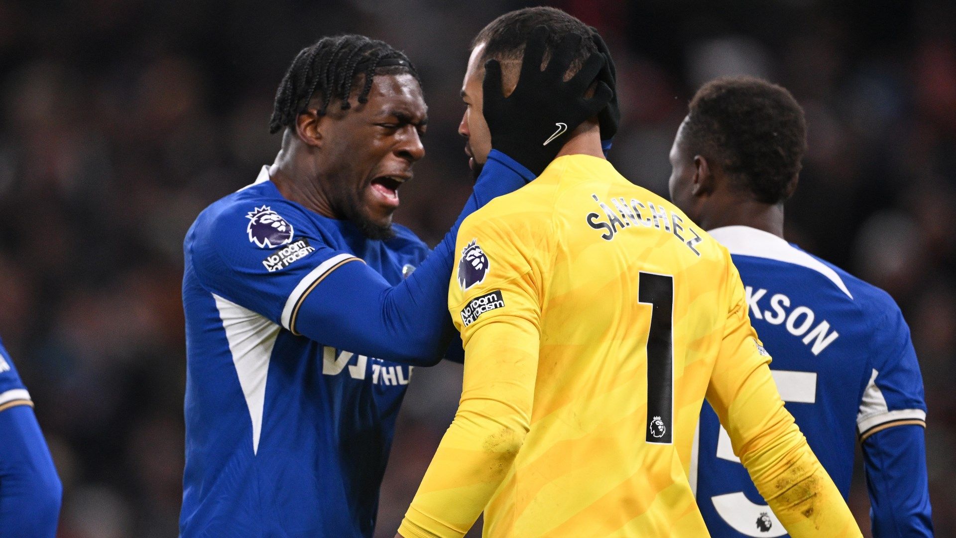 Axel Disasi Robert Sanchez Chelsea 2023-24