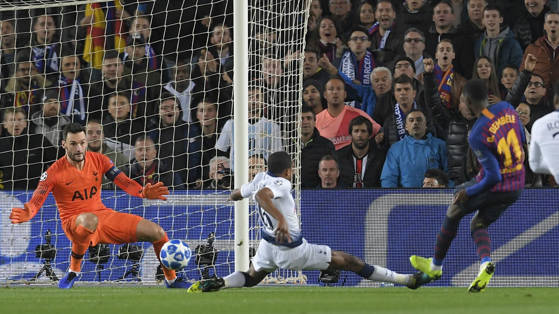 Ousmane Dembele Tottenham BArcelona 11122018