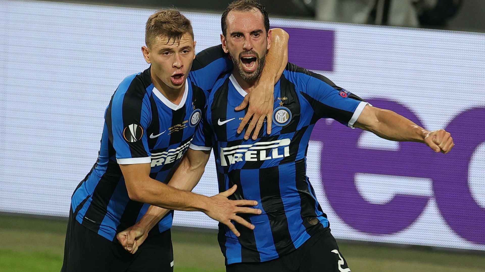 Diego Carlos Sevilla Romelu Lukaku Inter Europa Legue final