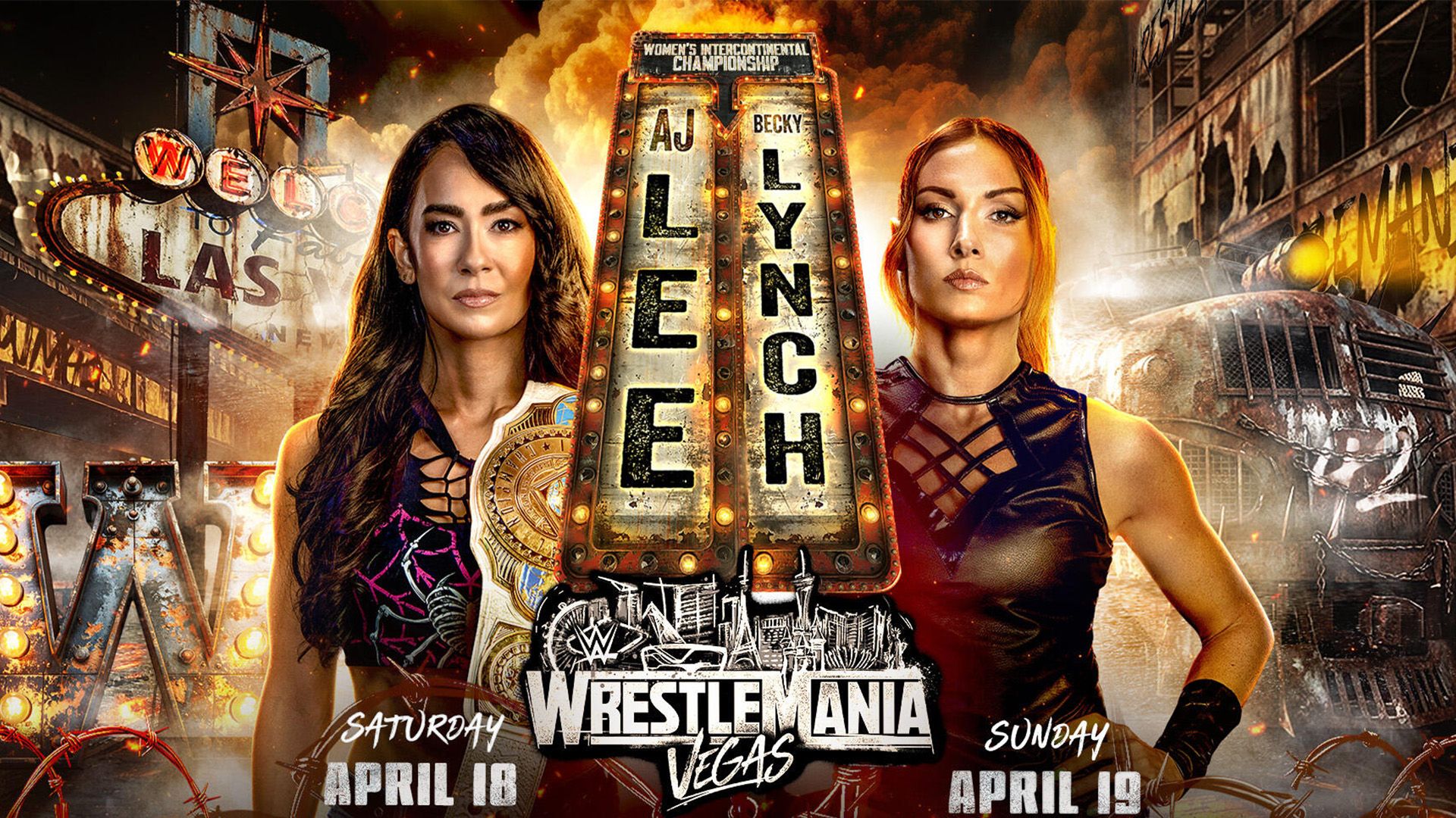 AJ Lee vs Becky Lynch