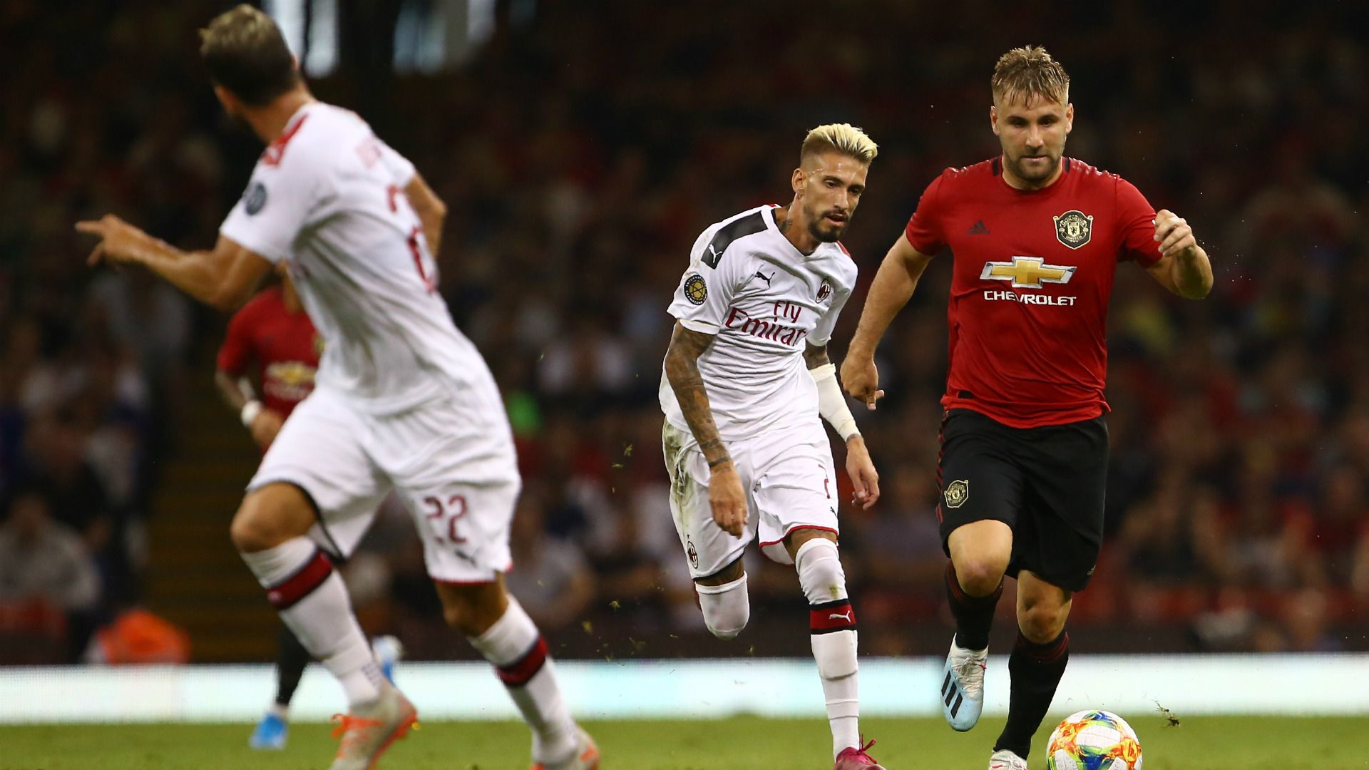 Castillejo Shaw Manchester United Milan ICC
