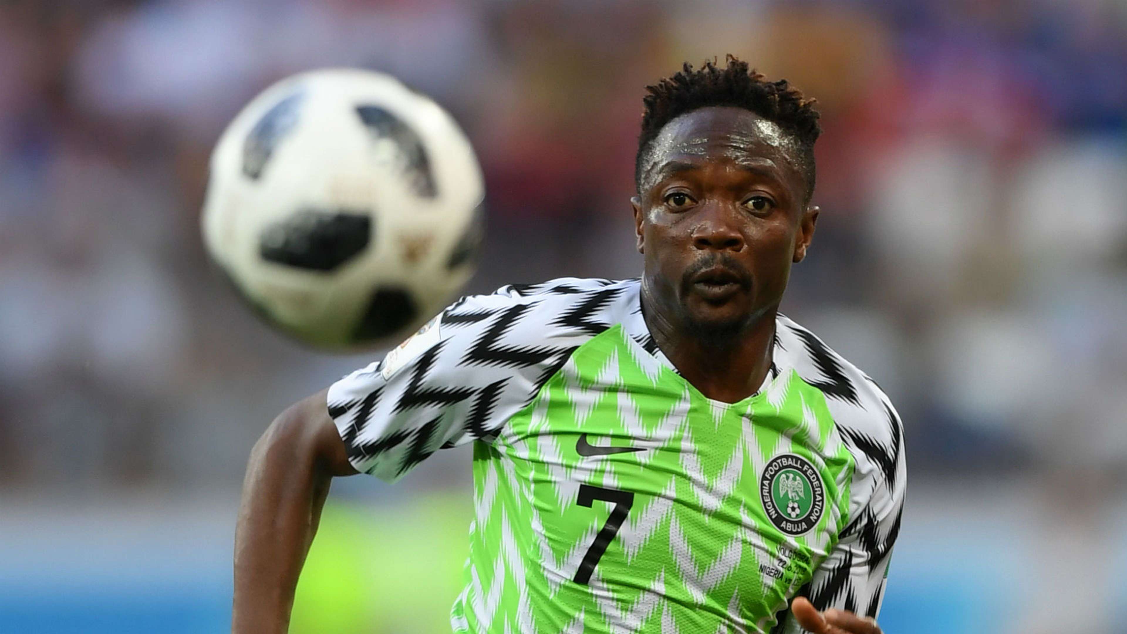 Ahmed Musa Nigeria Iceland World Cup 2018