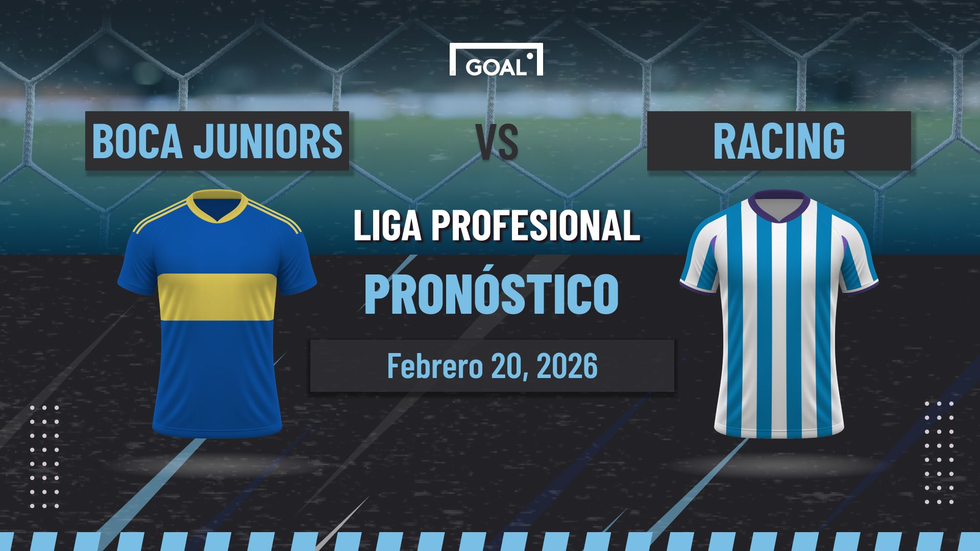 Boca Juniors vs Racing: Pronóstico de la Liga Profesional | 20/02/2026