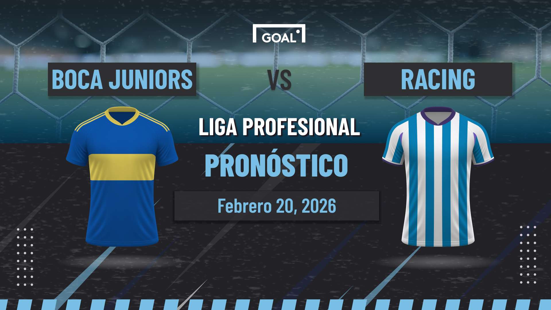 Boca Juniors vs Racing: Pronóstico de la Liga Profesional | 20/02/2026
