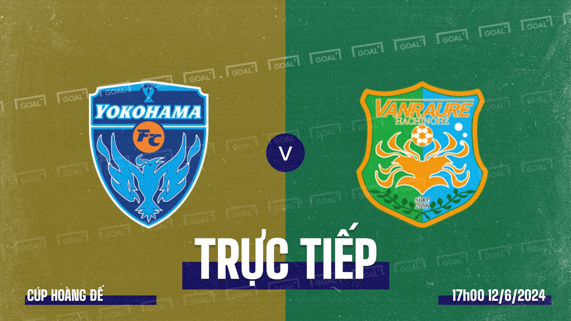 Yokohama FC vs Vanraure Hachinohe 2024 GFX