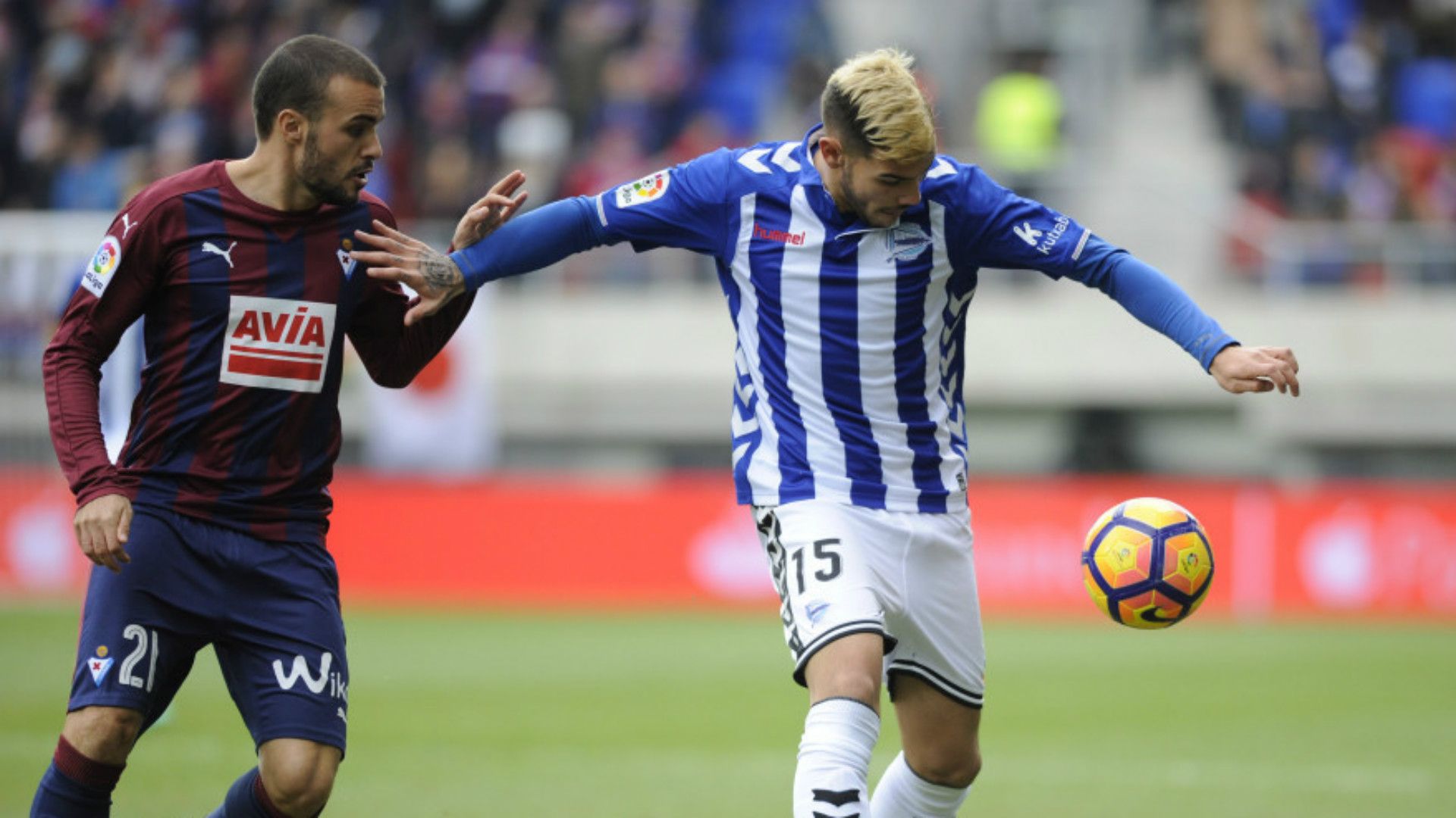 PEDRO LEON THEO HERNANDEZ EIBAR ALAVES LALIGA 12112016