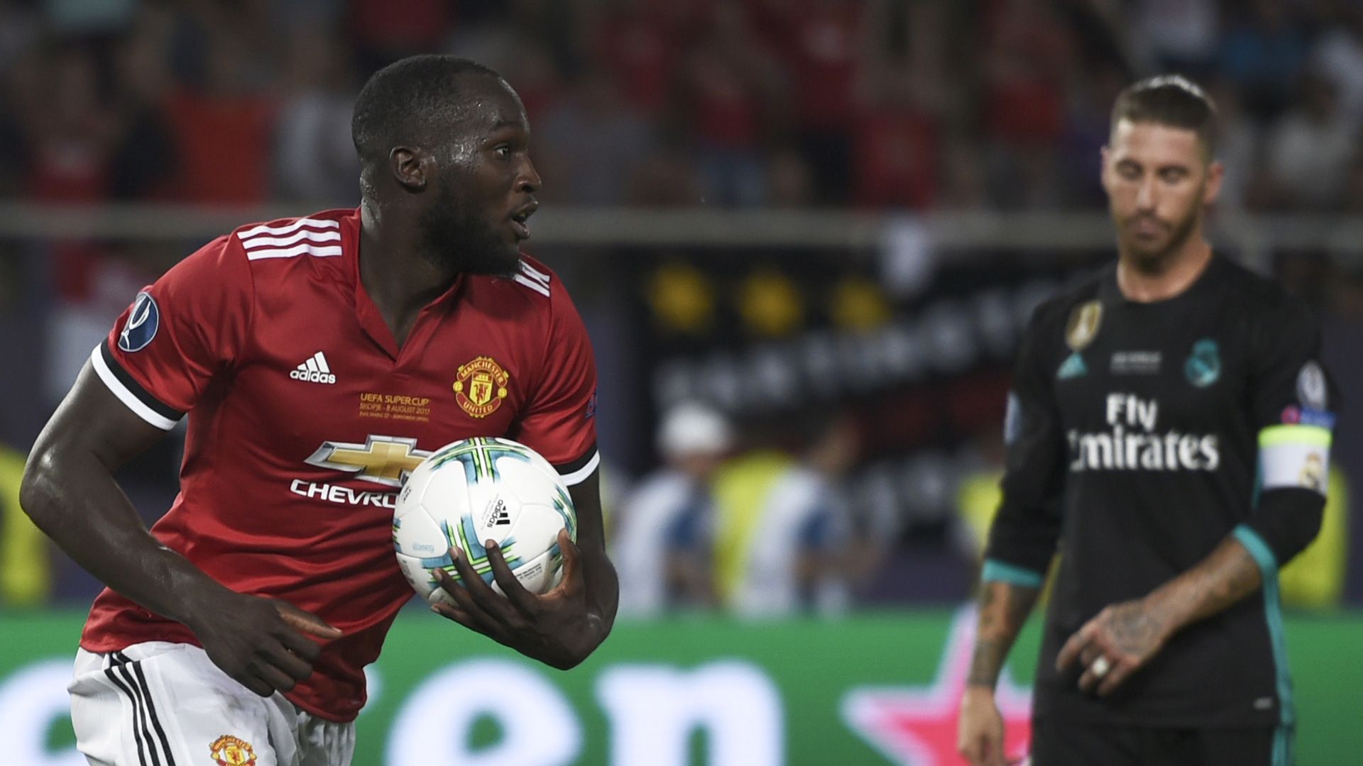 Romelu Lukaku Manchester United 08082017