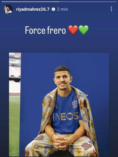 Riyad Mahrez Instagram