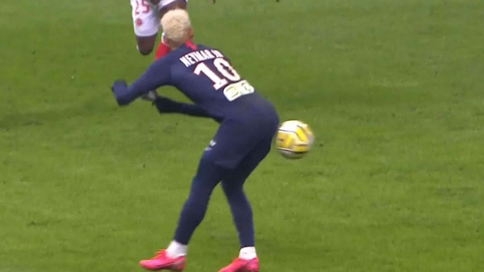 Neymar bunda PSG 22 01 2020