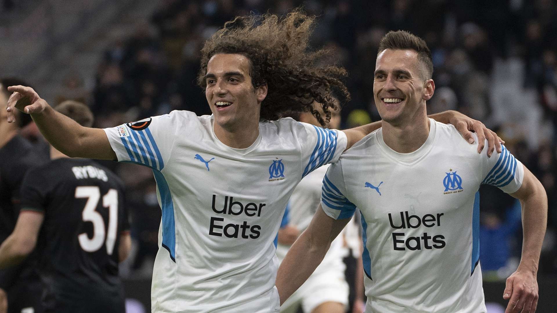Matteo Guendouzi & Arkadiusz Milik - Marseille vs Lokomotiv Moscow Europa League 09122021